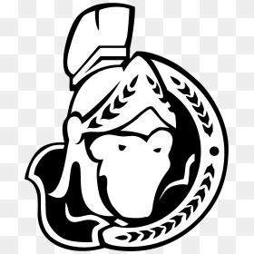 Ottawa Senators Logo Black And White - Ottawa Senators Logo 2006, HD Png Download - ottawa senators logo png