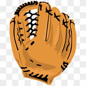 H Bomb Clipart Baseball - Cartoon Baseball Glove Png, Transparent Png - baseball outline png