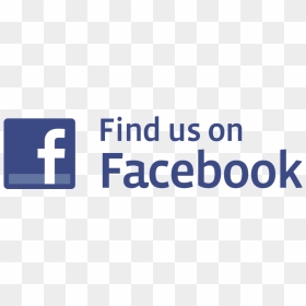 Find Us On Facebook Logo Vector Download Free - Facebook Logo Transparent Free, HD Png Download - facebook vector png