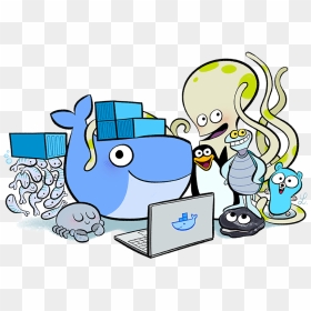 Docker Hacks - Docker Animals, HD Png Download - mgs exclamation png