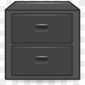 Angle,drawer,filing Cabinet - Drawer, HD Png Download - file cabinet png