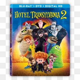 Hotel Transylvania 2 Bluray , Png Download - Hotel Transylvania 2 Blu Ray Cover, Transparent Png - bluray png
