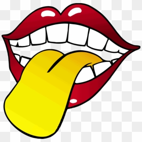 Mouth With Tongue Hanging Out Png, Transparent Png - tounge png