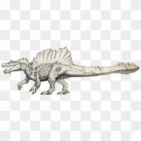 Bagel Drawing Clip Art - Hypo Spino The Isle, HD Png Download - spinosaurus png
