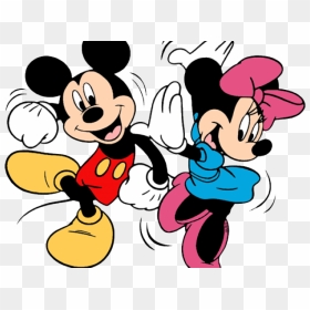 Mickey Mouse Clipart Dancing - Cartoon Micky Mouse Drawing, HD Png Download - mouse clipart png