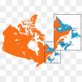 Canada Map High Resolution , Png Download - Atlantic Immigration Pilot Program Provinces, Transparent Png - canada map png