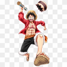 Monkey D Luffy Transparent Background - One Piece, HD Png Download ,  Transparent Png Image