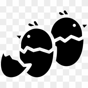 Chicken Egg Hatch Cute Chickling Svg Png Icon Free - Chick Png Icon, Transparent Png - chicken icon png