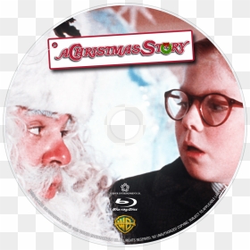 A Christmas Story Bluray Disc Image - Christmas Story Red Ryder Bb Gun Santa, HD Png Download - bluray png