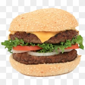 Hamburger Beef Meat Kebab Chicken Sandwich - Double Beef Burger, HD Png Download - hamburger.png