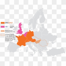 Apx & Epex Spot Markets - Italy Coronavirus Affected Areas, HD Png Download - spot png