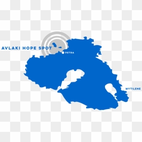 Map Hope Spot - Lesvos Vector, HD Png Download - spot png