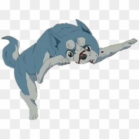 #ginga #anime #wolf - Cartoon, HD Png Download - anime wolf png