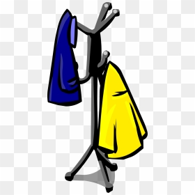 Clothes Rack Banner Library Huge Freebie For Powerpoint - Transparent Coat Hanger Clipart, HD Png Download - clothing rack png