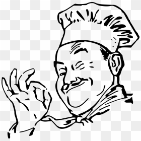 Chef Clip Art Black And White, HD Png Download - chef icon png