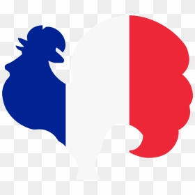 Logo,silhouette,weather Vane - Animals Flag France, HD Png Download - chicken icon png