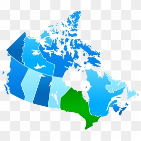 Map Of Canada - Canada Climate Change Map, HD Png Download - canada map png