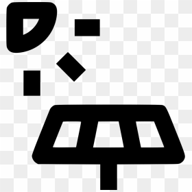 Solar Panel - Sign, HD Png Download - solar panel icon png