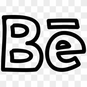 Behance Hand Drawn Symbol, HD Png Download - behance icon png