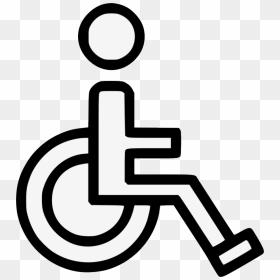 Disabled Handicap Symbol Png, Transparent Png - water symbol png