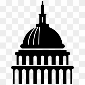Capitol Building Png - Silhouette Capitol Building Clipart, Transparent Png - behance icon png