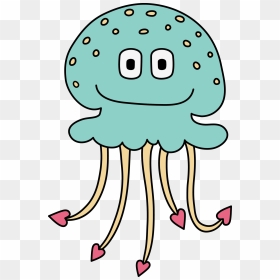 Jellyfishcolor - Jellyfish Boyama, HD Png Download - jelly fish png