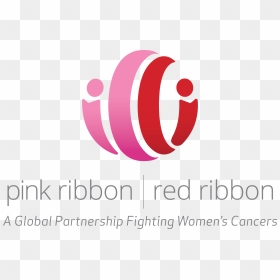 Rbrr - Pink And Red Ribbon, HD Png Download - aids ribbon png