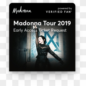 Madonna, HD Png Download - blank movie ticket png