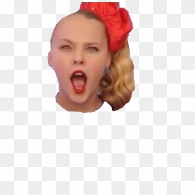 #jojo #siwa #jojosiwa #meme #cursive #bald #bow #teenagetoddler - Jojo Siwa Transparent, HD Png Download - jojo siwa png