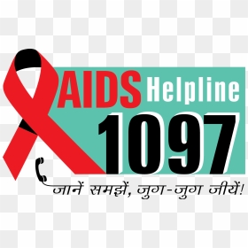 Aids Helpline Logo, HD Png Download - aids ribbon png