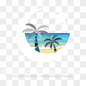Muslim Destination Wedding - Muslim Travel Logo, HD Png Download - muslim symbol png