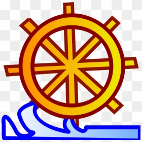 Transparent Wheel Clipart - Water Wheel Clipart, HD Png Download - water symbol png