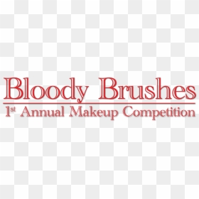 Bloody Brushes - Calligraphy, HD Png Download - bloody x png