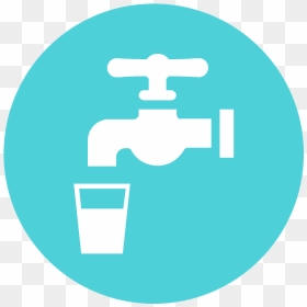 Potable Water Emoji Clipart - Drinking Water Symbol, HD Png Download - water symbol png