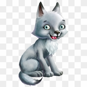 Wolf Cub Slot Png, Transparent Png - anime wolf png