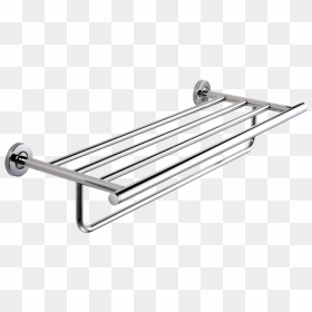 Franke Medius Stainless Steel Towel Rack, Shelf And - Steel Hanger Hd Png, Transparent Png - clothing rack png