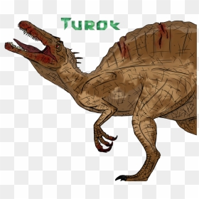 Old Sketch Made New - Turok Spinosaurus, HD Png Download - spinosaurus png