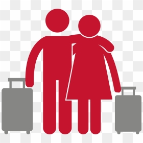 Icono De Persona Viajando, Transparent Png - Personas Viajando Png, Png Download - icono persona png