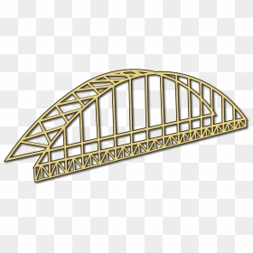 Yellow Bridge Clip Art, HD Png Download - bridge clipart png