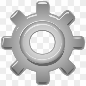 Single Gear Gif Animation, HD Png Download - gear.png