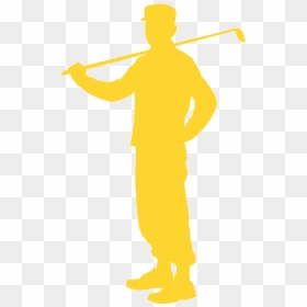 Illustration, HD Png Download - golfer silhouette png
