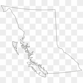 British Columbia Map Vector, HD Png Download - canada map png