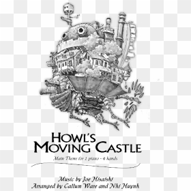 15 Howls Moving Castle Png For Free Download On Mbtskoudsalg - Howl's Moving Castle 4 Hands Piano, Transparent Png - howl's moving castle png
