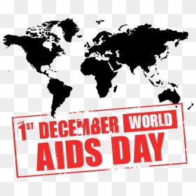 1 December World Aids Day, HD Png Download - aids ribbon png