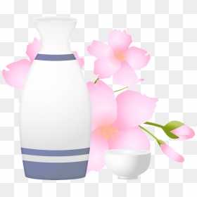 Cherry Blossoms Sake Clipart - Artificial Flower, HD Png Download - cherry blossom petal png