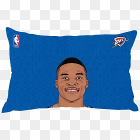 Russell Westbrook Pillow Case Face , Png Download - Oklahoma City Thunder, Transparent Png - russel westbrook png