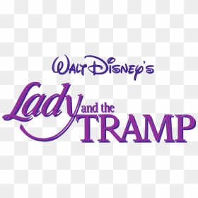 Lady And The Tramp Title, HD Png Download - lady and the tramp png