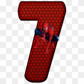 Alfabeto Homem Aranha 4 Png - Numbers In Spider Man, Transparent Png - homem aranha png