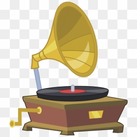 Gramophone Clipart Animated - Phonograph Animation, HD Png Download - phonograph png