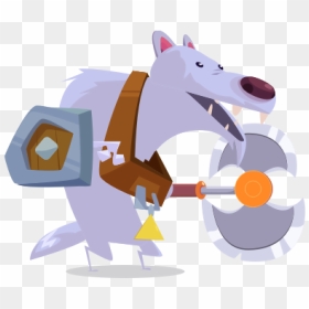 Character Wolf - Character, HD Png Download - anime wolf png